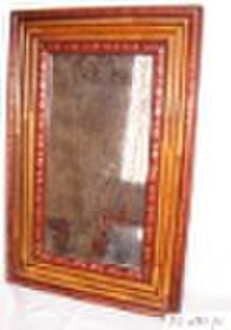 handmade bamboo mirror