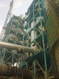 steel structure for preheater