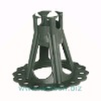 Plastic rebar chair spacer, plastic rebar chair