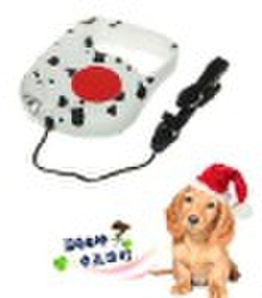 retractable pet leash with flashlight LED