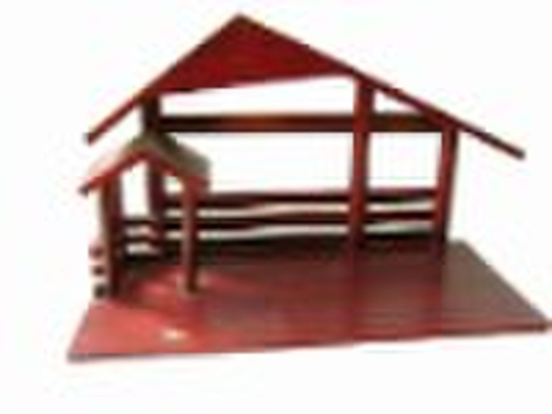 Home decoration for wooden manger