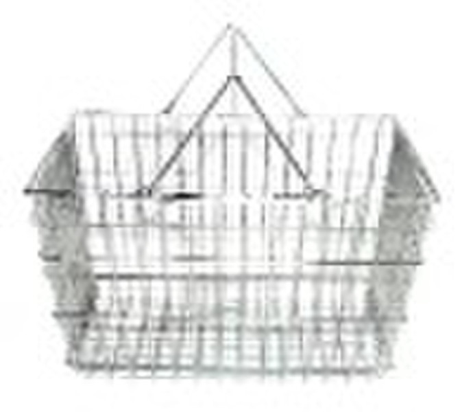 Metal Shopping Basket