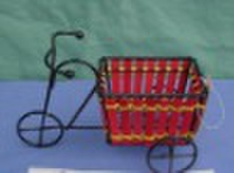 bicycle bamboo storge  basket gift basket