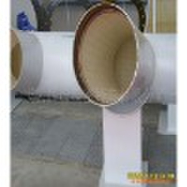 Ceramic lined abrasion resistant pipe