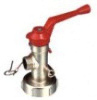 Dry powder valve