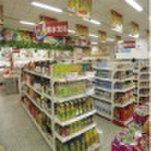 Light  supermarket racks