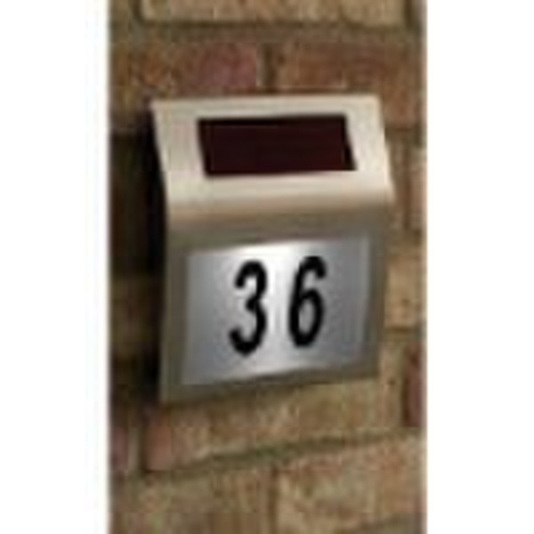 Solar House Number Lights
