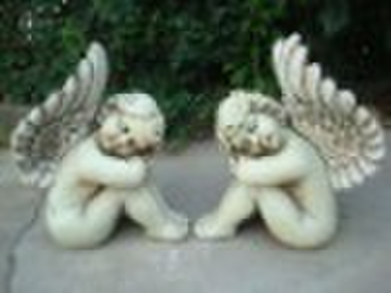 Polyresin Cupid Garden Decoration