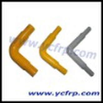 FRP round elbow