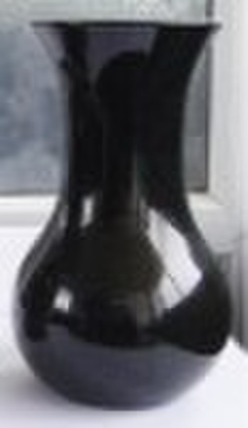 山西的黑色花岗岩的墓碑的花瓶中国Monume