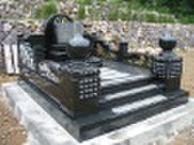 shanxi  black  tombstone