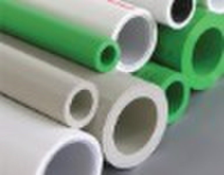 green and white ppr pipe fitting