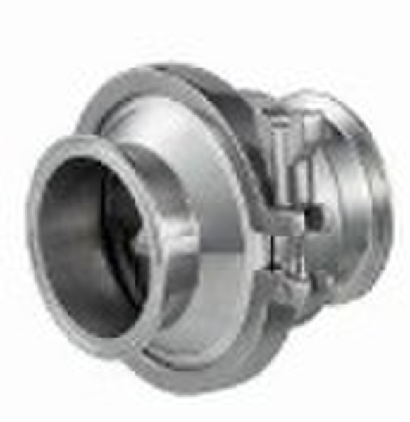 sanitary check valve stainless steel clamp end