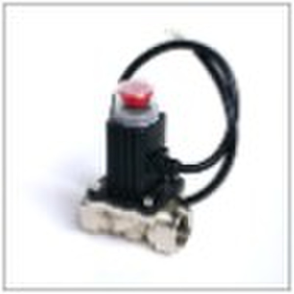 emergency shut-off valve for gas system with manua