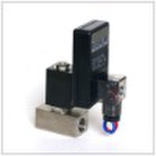 Solenoid drain valve with electronic timer