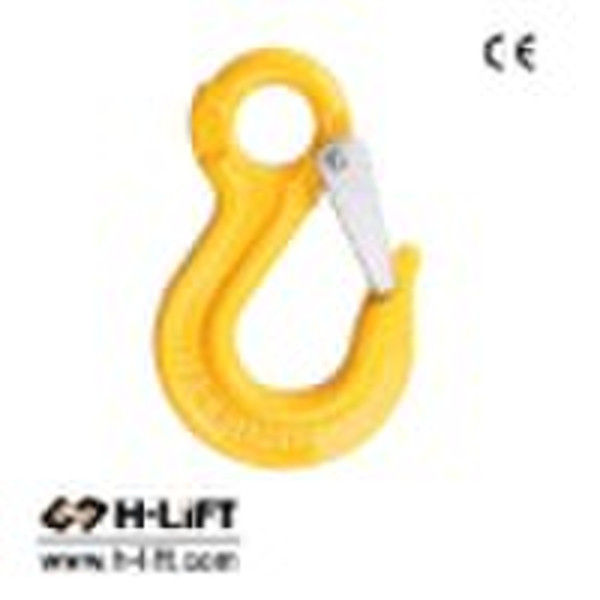 G80 Eye Sling Hook With Safety Latch