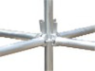 Ring lock scaffolding