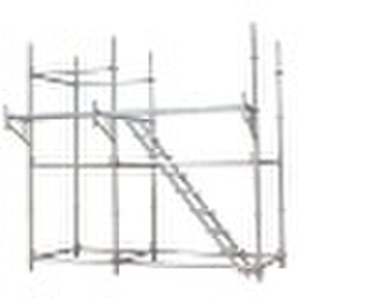 Ring lock scaffolding