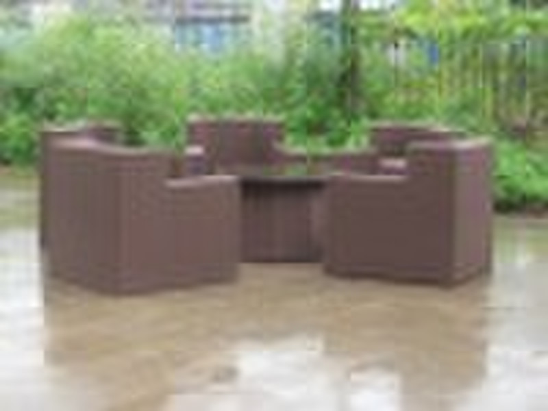 PVC rattan furniture