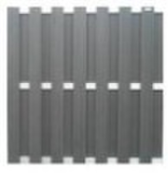 aluminium alloy solid fence