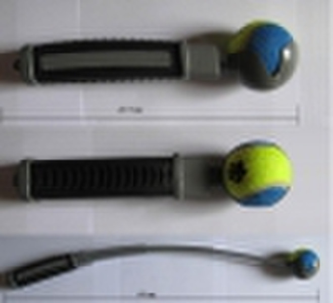 retractable ball launcher