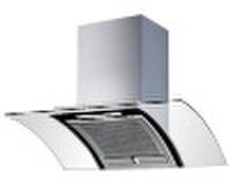 New style circular arc glass range hood