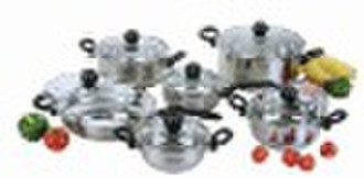 Cookware Set 12 pc YWD-023 (Stainless Steel Cookwa