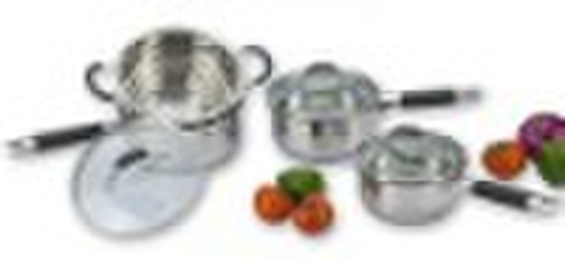 Cookware Set 6 Pc with Steamer YWDD-010SS