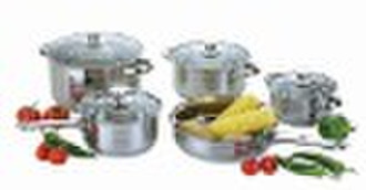 Stainless Steel Cookware Set YWD-015 9pcs