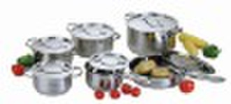 stainless steel cookware set 12pc YWD-008