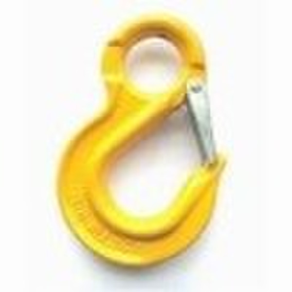 G80 Eye sling hook with latch