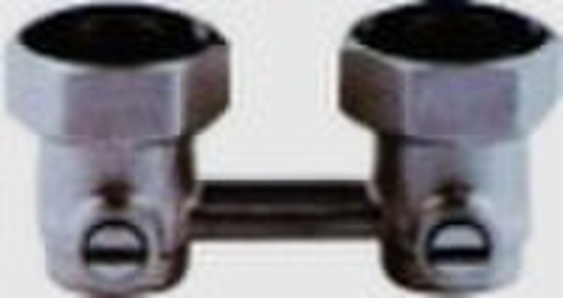 Brass Fittings Nickel Plated Brass Heating Valve,A