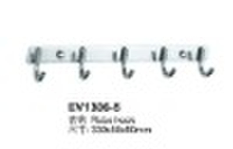 Stainless steel robe hook or clothes hook