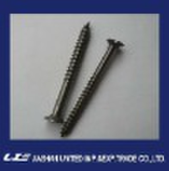 BRIGHT M.S. WOOD SCREWS   with CSK HEAD (PKG:70PCS