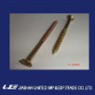 DOUBLE COUNTERSUNK FLAT HEAD CHIPBOARD   SCREW
