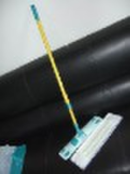 flat cotton mop with steel pole