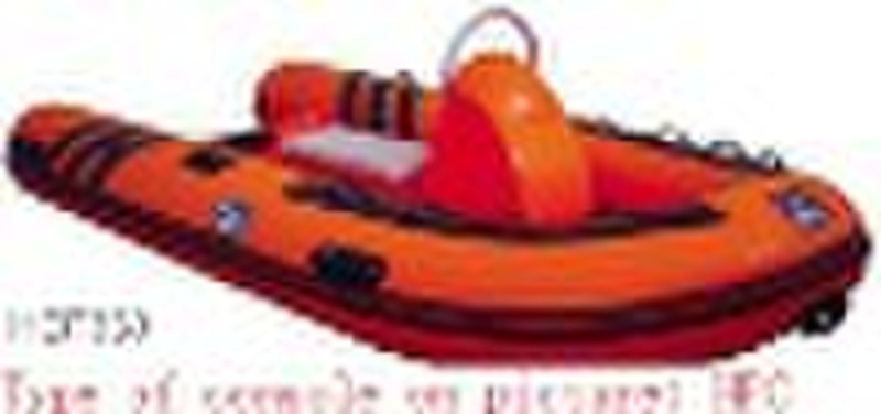 Rigid inflatable boats