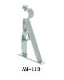 AM-110 silver curtain bracket/window hardware