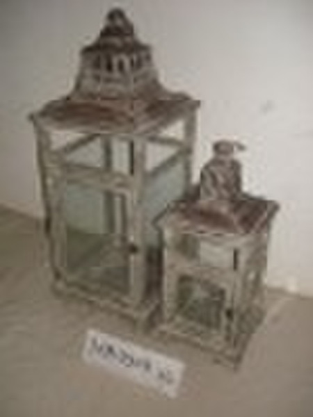 wooden  lantern