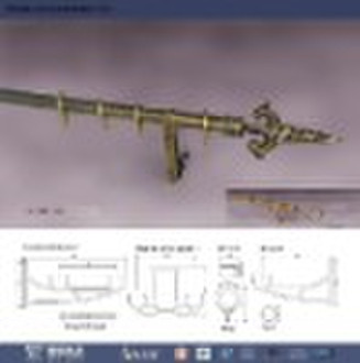 Decorative Curtain Rod / Pole