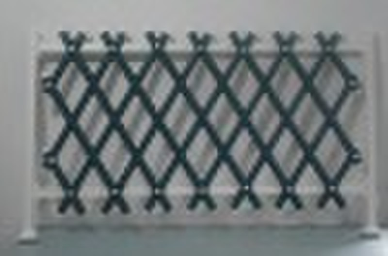 Plastic-covered Metal Fence