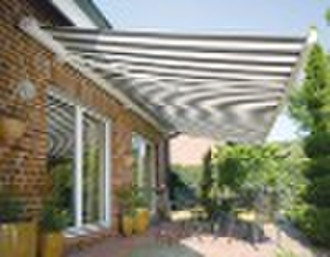 Full cassette retractable awning