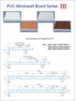 PVC Plastic Windowsill Boards