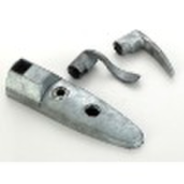 Zinc die casting door handle