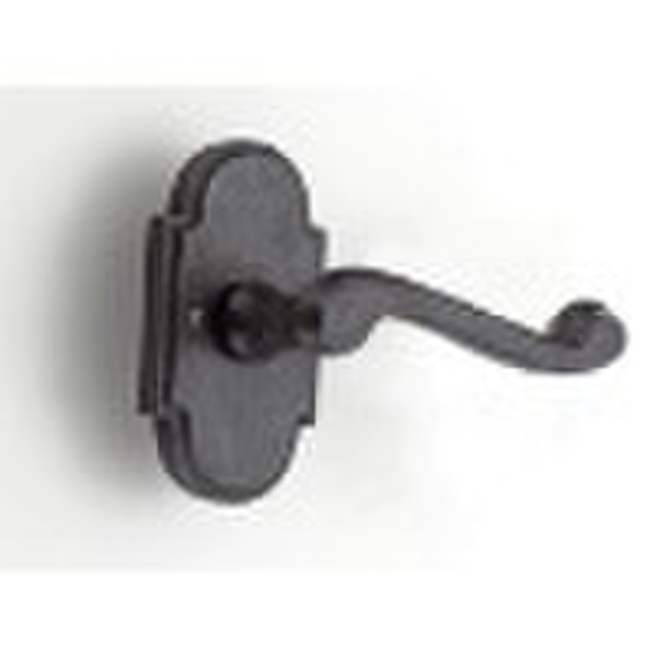 brass hot forging door handle & escutcheon pla