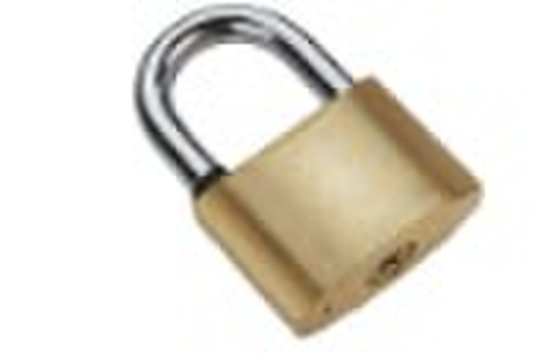 solid brass lock