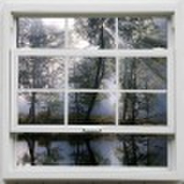 upvc window-America Style Turn and Single hung win