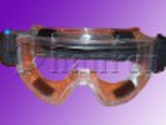 Transparent Polishing Against Safety Goggle