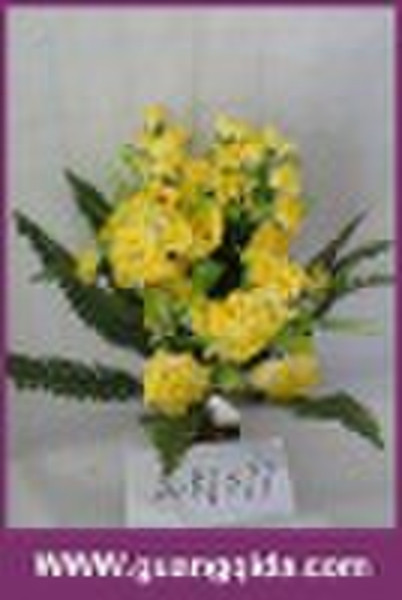 yellow handmade  flower