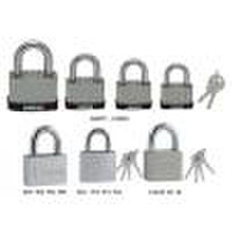 Steel Laminated Padlock, Alloy Covered Iron Padloc